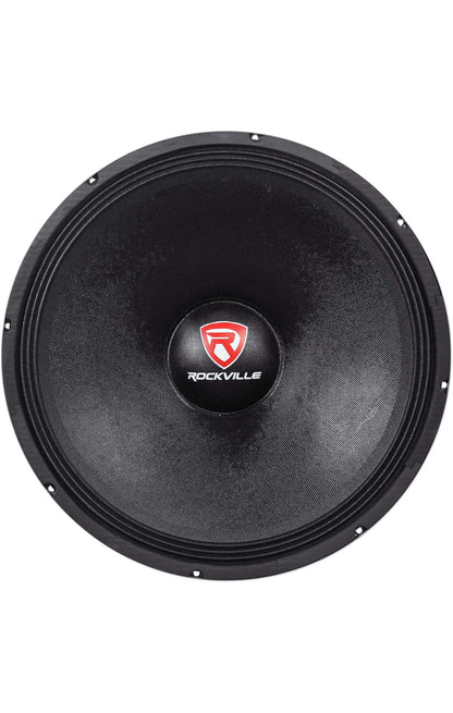 Rockville 18" Vervangingssubwooferdrywer vir Behringer B1800X PRO Subwoofer