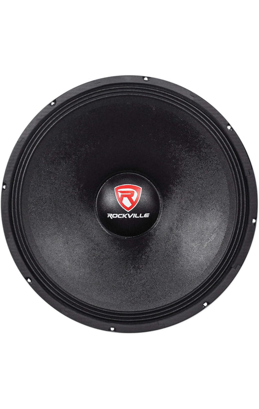 Rockville 18" Vervangingssubwooferdrywer vir Behringer B1800X PRO Subwoofer