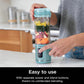 Ninja Blast Portable Blender, Cordless, 18oz. Vessel, Personal Blender For-Shakes and Smoothies- Tinted Aqua, BC151AQ