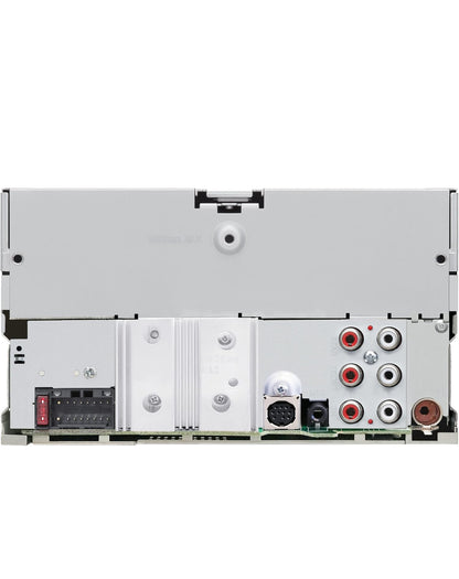 JVC KW-R950BTS Bluetooth-motorstereontvanger met USB-poort – LCD-skerm – AM/FM-radio – MP3-speler – Dubbel-DIN – 13-band EQ (Swart)