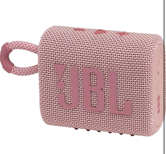JBL Go 3 - Portable Mini Bluetooth Speaker P67 Waterproof and Dustproof - (Pink)