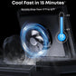 Anker SOLIX EverFrost 2 40L Cooler, 42 qt Electric Cooler with 288Wh Battery - Only 1 Battery Included