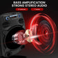 Portable Bluetooth PA Speaker System 800W 12” Outdoor - Party Lights, USB SD Card Reader, FM Radio, Rolling Wheels - Wired microphone, Remote
