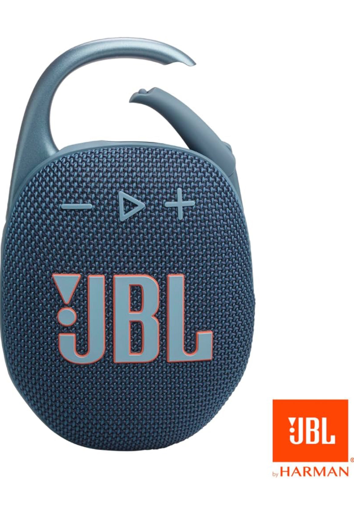 JBL Clip 5 - Ultra-Portable, Waterproof & Dustproof Bluetooth Speaker, Big Pro Sound with Punchy bass - (Blue)