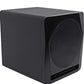 Rockville APM10B Active Studio Subwoofer in Black, 10"", 400W, MDF Wood, RCA/XLR/Optical, Front-Firing Port