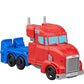 TRANSFORMERS EarthSpark Optimus Prime Battle Trailer Playset with Action Figure, Lights and Sounds, Electronic Truck Toys for Kids 6 and Up