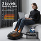 Foot Massager Machine w/ Heat Shiatsu Foot Massager for Plantar Fasciitis - (Black)