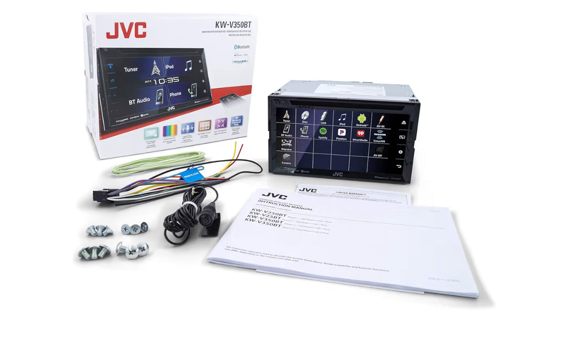 JVC KW-V350BT Multimedia-ontvanger met Bluetooth