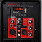 Rockville BPA10 10" 400W Powered PA DJ Speaker with Bluetooth, XLR, 1/4", RCA, 1/8" Inputs, USB/SD Music Player, Deep Bass, Remote Included