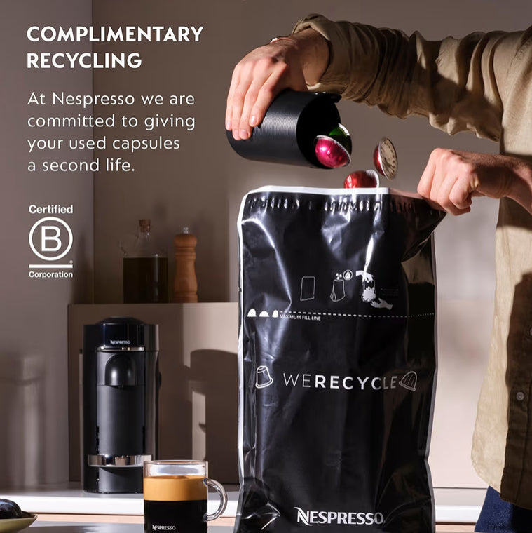 Nespresso I Samra Origins deur The Weeknd Vertuo Versnit, Dubbel Espresso, Liggerooster, Brousels 2.7 Oz. -20ET Peule