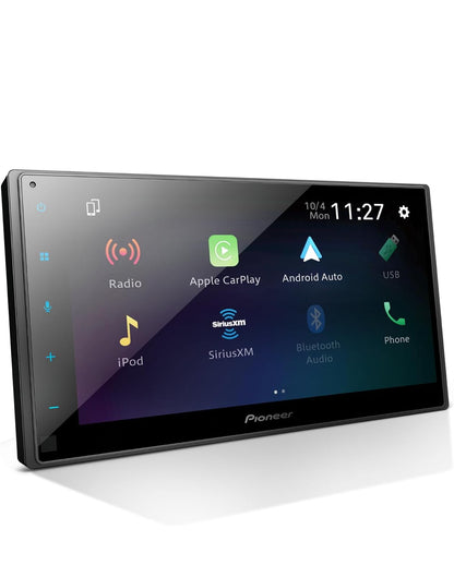 Pioneer DMH-W2770NEX 6.8" Capacitive Touchscreen Double Din Car Stereo
Digital Multimedia Receiver, Wireless Apple CarPlay & Android Auto, Bluetooth, Backup Camera, FLAC, Short Chassis, HD Radio