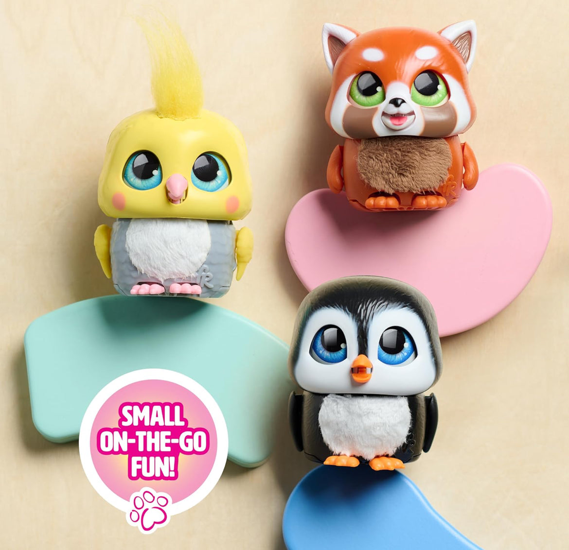 Just Play furReal Handfuls Chirps The Cockatoo, 3.5 Inch Interactive Toy, for Boys and Girls, Ages 4 and Up