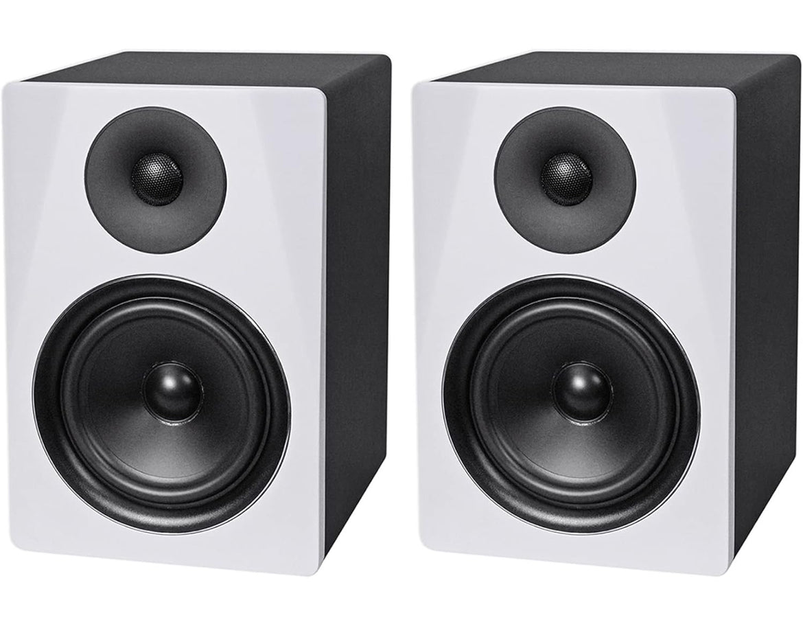 Rockville (2) DPM6W Dual Powered 6.5" 420 Watt Active Studio Monitor Speakers