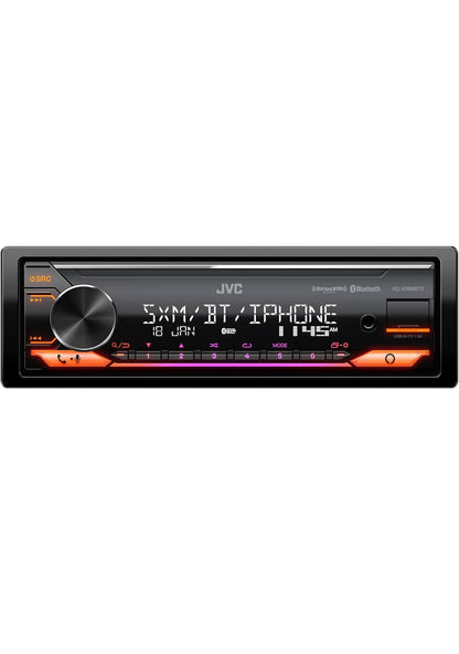 JVC KD-X380BTS Digitale Mediakarontvanger met Bluetooth, USB, SiriusXM, Amazon Alexa