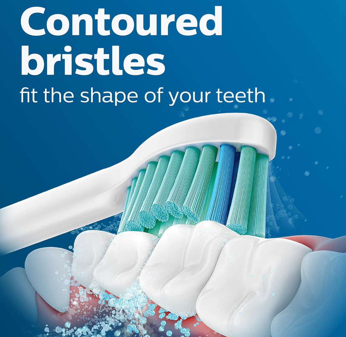 Philips Sonicare SimplyClean (C1) Vervangende Borselkoppe (4 Pak) HX6014/65