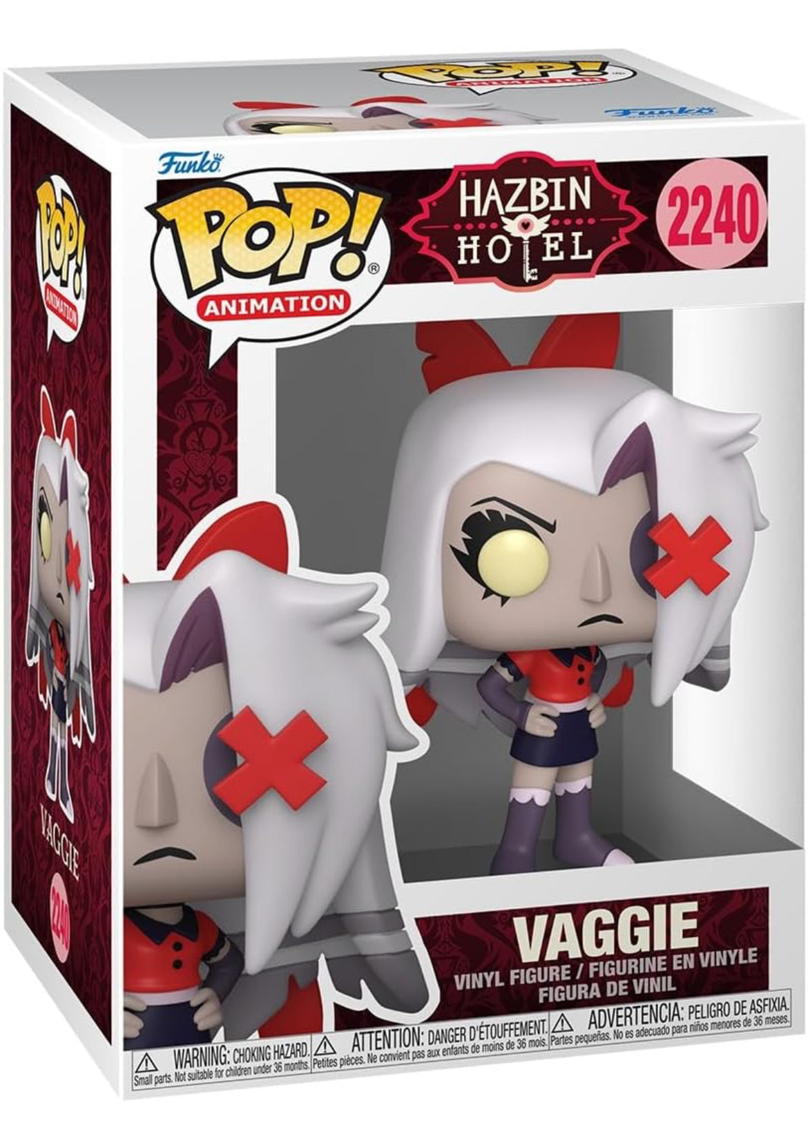 Funko Pop! Animation: Hazbin Hotel - Vaggie - 1/6 Odds for Rare Chase Variant - Collectible Vinyl Figure