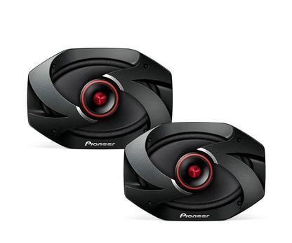 Pioneer TS-6900PRO, 2-rigting-motorluidsprekers, Volreeks, Helder Klankgehalte, Maklike Installasie en Verbeterde Basreaksie, 6” x 9” Luidsprekers