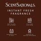 ScentSationals Sugar & Spice Fragrance Oil Plug In Air Freshener Refills 3-Pack - Works w/ Scentsationals Wall Plugs - Packaging May Vary