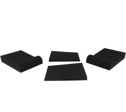 Rockville Paar APM6C 6.5" 2-rigting 350 Watt Aangedrewe USB Ateljeemonitors+Stande+Pads