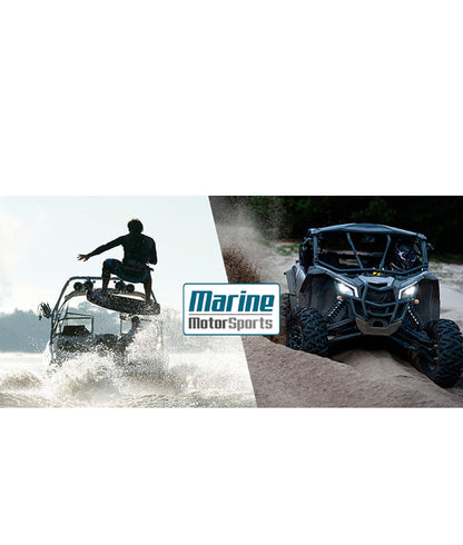 JVC KS-DR1004D 400 Watt 4-kanaal oorbrugbare versterker vir motor en mariene en RZR/ATV/UTV/wa-motorsport