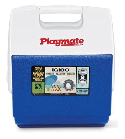 Igloo Playmate Classic Cooler – Insulated Hard Shell, Durable & Portable - (Blue)