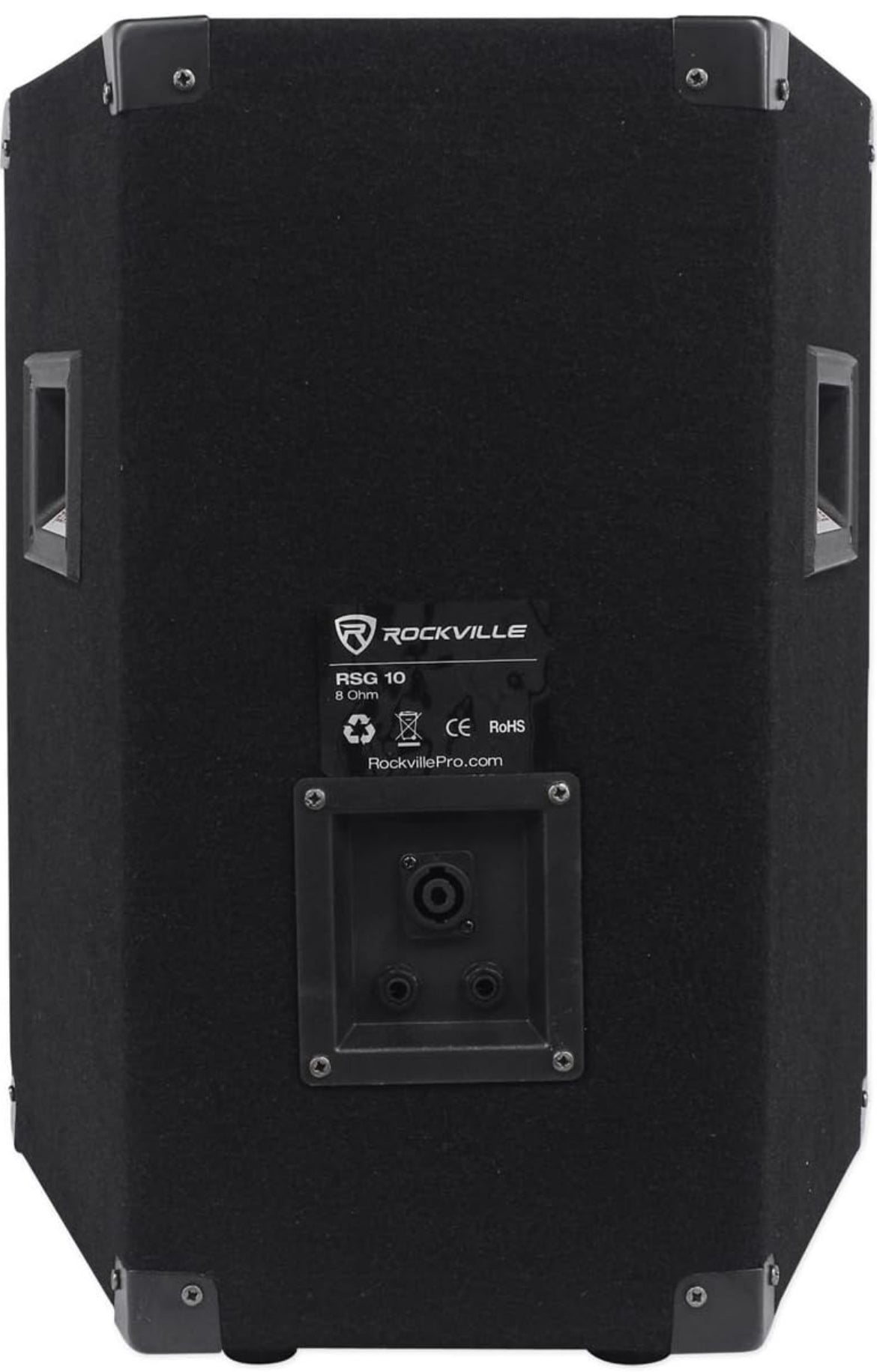 Rockville (2) RSG10 10 400 Watt 2-Way 8-Ohm Passive DJ/Pro Audio PA Speaker BUNDLE