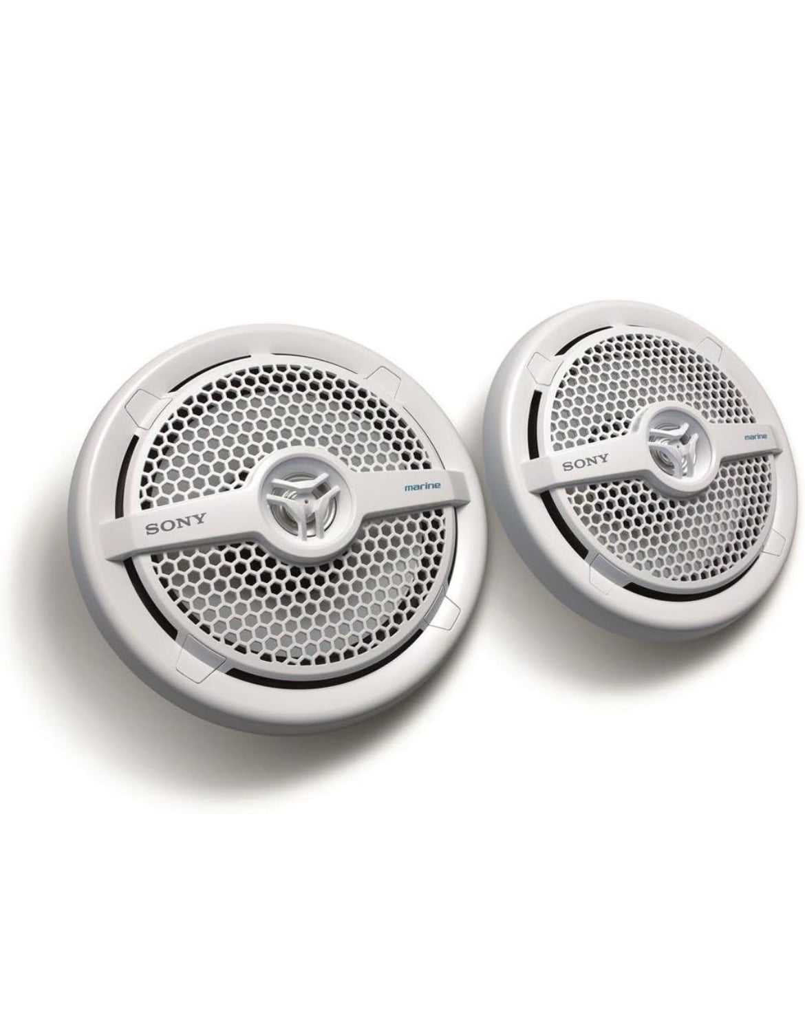 Sony XSMP1621 6 1/2-Inch Coaxial 2-way Marine Speaker - White