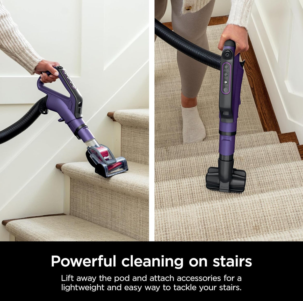 Shark POWER DETECT Upright Vacuum Cleaner with HEPA Filter, Heavy Duty Vacuum - NEW