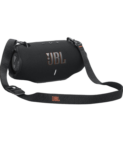 JBL Xtreme 4 - Draagbare Bluetooth-luidspreker, Kragtige klank en Diep Bas, IP67 Waterdig, 24 Uur Speeltyd, Kragbank, PartyBoost vir Meervoudige Luidsprekerparing (Swart)