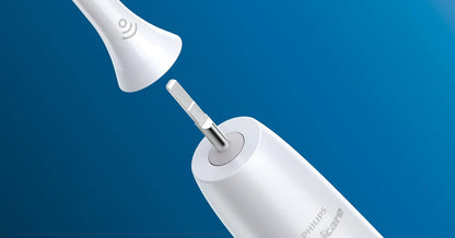 Philips Sonicare Oorspronklike C2 Optimale Plakbeheer Tandeborselkoppe, 3 Borselkoppe (Wit) HX9023/65
