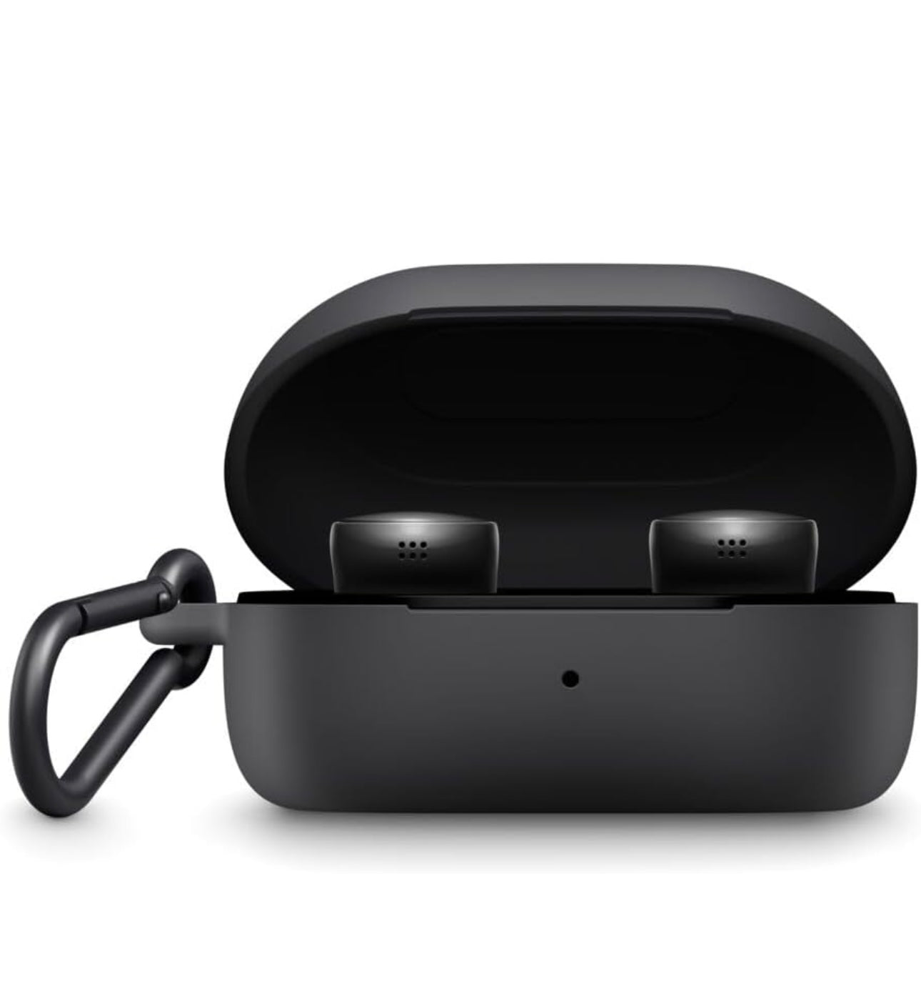 Bose QuietComfort Earbuds Silicone Case Cover, Protective Silicone Exterior- Black