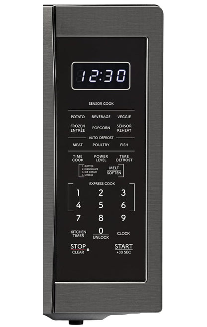 Sharp SMC1452KH 1.4 cu. ft. Black Stainless Steel Countertop Microwave Oven
Removable 12.4" Carousel Turntable