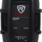 Rockville SPG88 8" Inch Passive 400w DJ PA Speaker ABS Lightweight Cabinet 8 Ohm