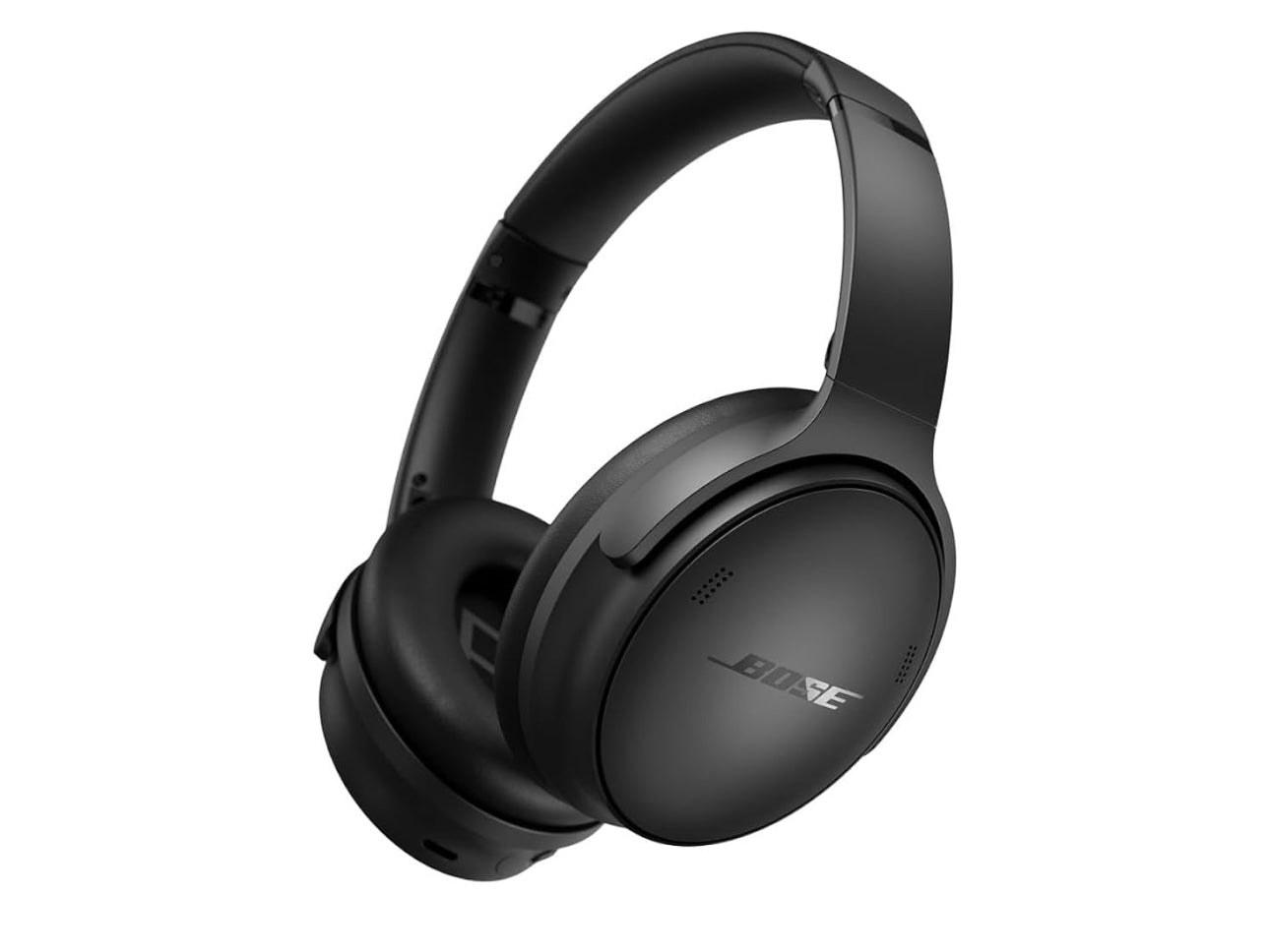 Bose QuietComfort Bluetooth Wireless Headphones with Active Over Ear Noise - BLACK