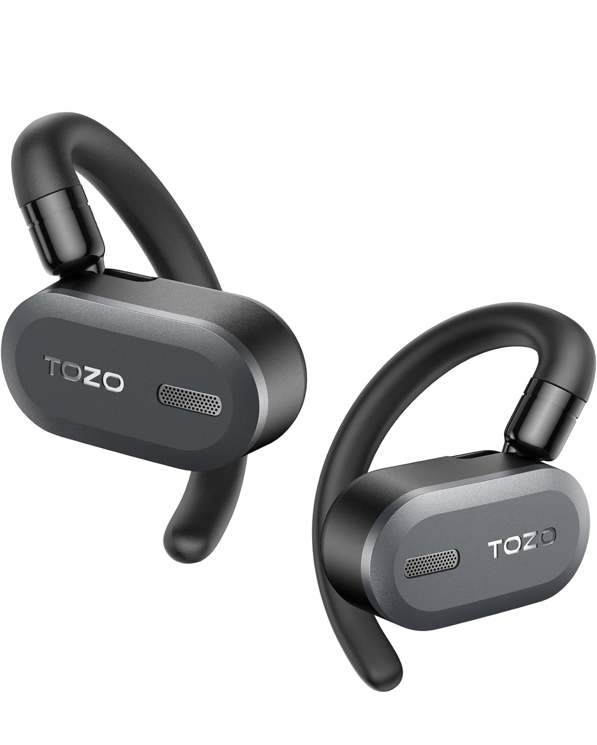 True Open Ear Wireless Lightweight w/ Multi-Angle, Dual-Axis Design for Long-Lasting Comfort - Black