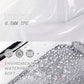 Clear Beach Bag Travel Tote Transparent Backpack for Women Girls Stadium Approved Crossbody Messenger Shoulder Handbag