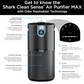 Shark HP232 Clean Sense Air Purifier MAX with Odor Neutralizer Technology - Grey