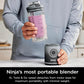 Ninja Blast Max, Portable & Personal Blender + Twist & Go, Smoothie, Blend, Ice Crush, 3 Programs, Cordless, 22 oz - GREY, BC251GY