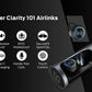 Monster Clarity 101 AirLinks Wireless Earbuds, Bluetooth 5.0 in-Ear Headphones with Charging Case, Stereo Earphones Deep Bass Sound, IPX5 Waterproof, Built-in Mic, Clear Call, Secure Fit for Sports