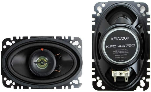 Kenwood KFC-4675C 60-Watt 4-duim x 6-duim Twee-rigting Luidsprekerstelsel
