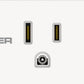 Monster Smart Power Outlet WiFi Control for Indoor Use with Monster App - Voice Control with Amazon Alexa and Google Assistant - 1 Outlet White