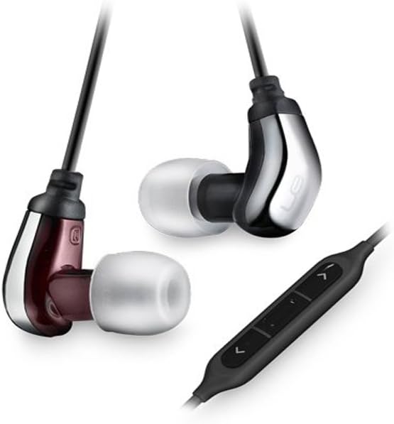 Logitech UE Noise-Isolating Earbuds - Dark Silver