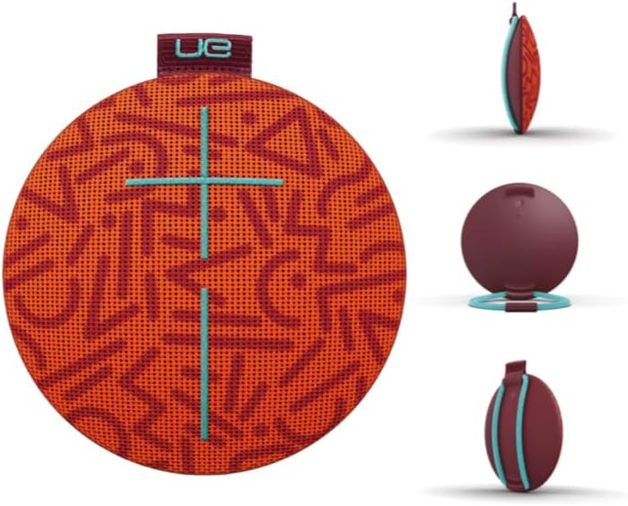 Ultimate Ears ROLL 2 Bluetooth Speaker Ultraportable with Floatie, Waterproof and Shockproof - Giraffic Park