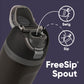 FreeSip Insulated Stainless Steel Water Bottle w/ Straw BPA-Free 24 oz - Marvel Black Panther