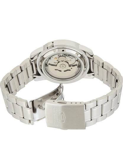Seiko 5 Mans Edelstaalhorlosie