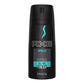 AXE Apollo Black Body Spray for Men Daily Fragrance All Day Fresh (Pack 2)