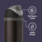 FreeSip Insulated Stainless Steel Water Bottle w/ Straw BPA-Free 24 oz - Marvel Black Panther
