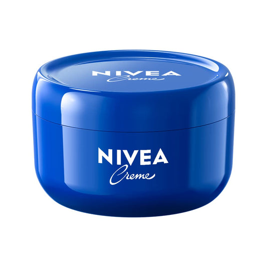 NIVEA Creme Gesig-, Hand- en Liggaambevogtigerroom, Ryk Liggaamroom vir Droë Vel met Provitamien B5 - Alle Veltipes, 450g-houer (2 Stuks)