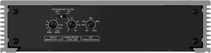 KENWOOD KAC-531 Klas D Monoversterker – 1000W Hoëdoeltreffende Basversterker met Verstelbare Kontroles en Gevorderde Beskerming