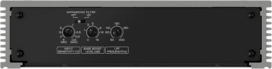 KENWOOD KAC-531 Klas D Monoversterker – 1000W Hoëdoeltreffende Basversterker met Verstelbare Kontroles en Gevorderde Beskerming